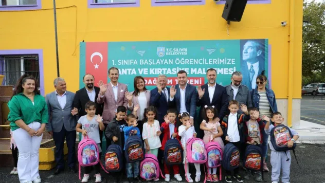 Üç bin öğrenciye çanta ve kırtasiye malzemesi desteği