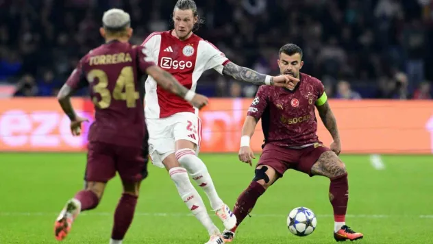 UEFA Şampiyonlar Lig: Ajax: 0 - Galatasaray: 0 (İlk yarı)