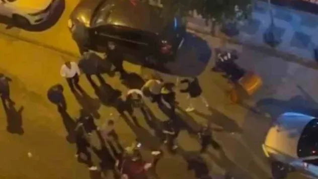 Ümraniye'de meydan muharebesi gibi kavga