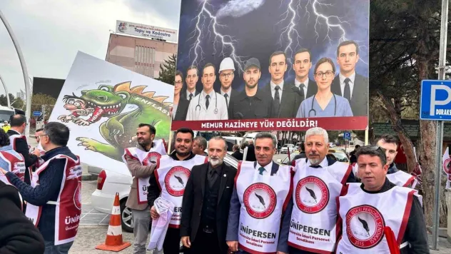 ÜNİPERSEN Genel Başkanı Güzel: 'Borcu bulunmayan memur yok'