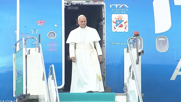 Vatikan Devlet Başkanı Papa 14. Leo'yu taşıyan uçak Ankara'ya iniş yaptı.