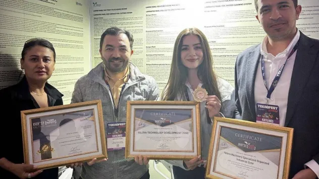 Yalova Makine OSB firması patent fuarında altın madalya kazandı
