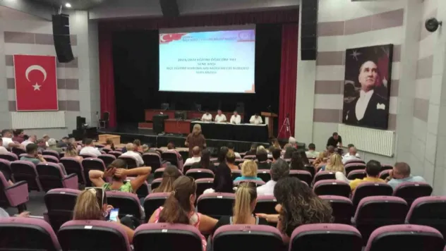 Yeni eğitim - öğretim dönemi öncesi Çorlu'da kurum müdürleri toplantısı yapıldı