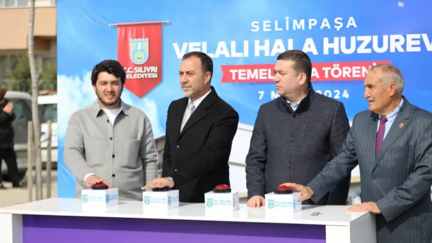 Yılmaz Hız Kesmiyor! Huzurevi İnşaatında İlk Harç Döküldü