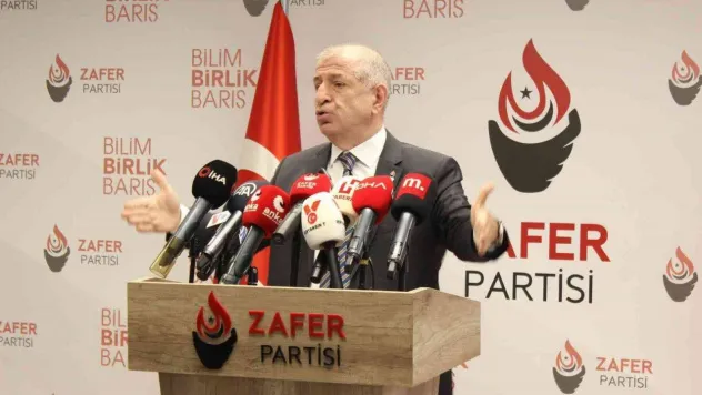 Zafer Partisi Genel Başkanı Özdağ' dan 6'lı masaya tepki