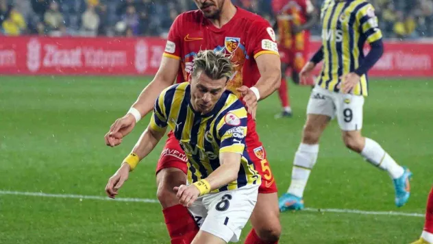 Ziraat Türkiye Kupası: Fenerbahçe: 2 - Kayserispor: 1 (İlk yarı)