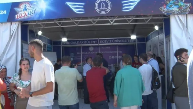 Zonguldak Bülent Ecevit Üniversitesi TEKNOFEST'te yerini aldı