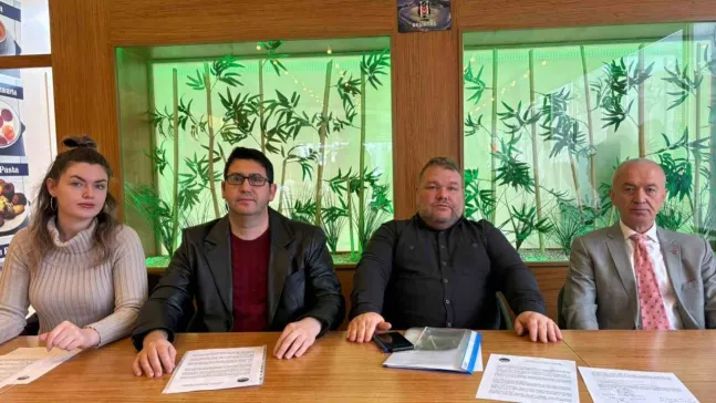 Bulgaristan'ın oy sınırı kararı Edirne'de protesto edildi