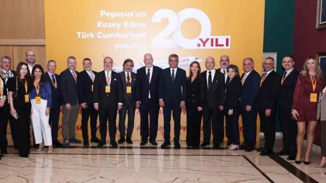 Pegasus'un KKTC uçuşları 20 yaşında