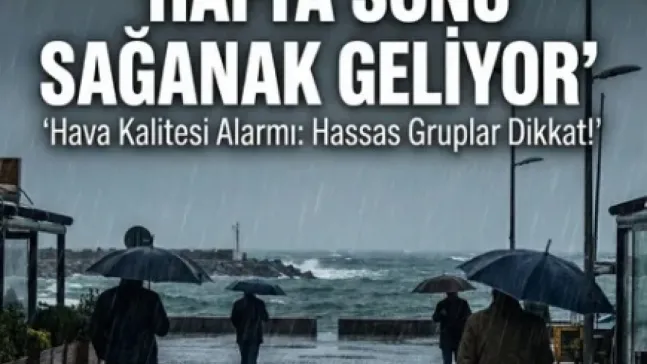 Silivri'de Hava Değişiyor: Hafta Sonu Yağış Geliyor