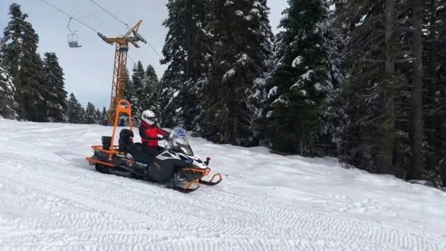 Uludağ'da sezon öncesi hazırlıklar tam gaz