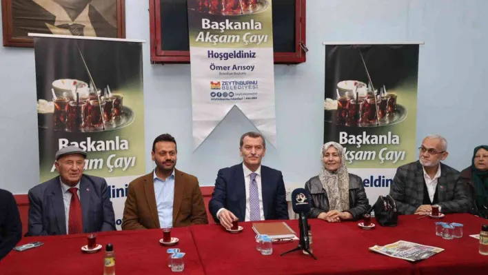 'Başkanla Akşam Çayı Programı'nın ilki Yeşiltepe Mahallesi'nde düzenlendi