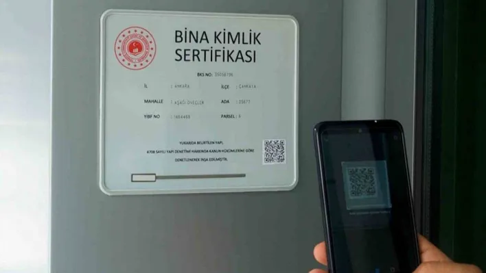 'Bina Kimlik Sistemi' hayata geçirildi