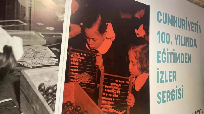 'Cumhuriyetin 100. Yılında Eğitimden İzler Sergisi' açıldı