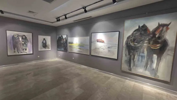 'Doğaçlama' sergisi Tekirdağ'da sanatseverlerle buluştu