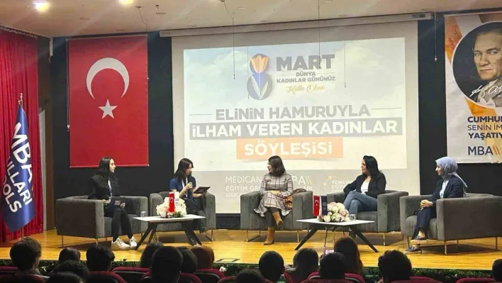 'Elinin Hamuruyla İlham Veren Kadınlar' söyleşisi