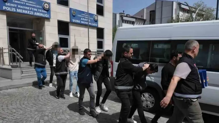 'Sazan Sarmalı' dolandırıcılık operasyonunda 8 gözaltı