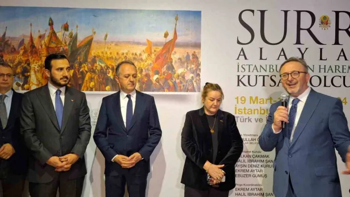 'Surre Alayları: İstanbul'dan Haremeyn'e Kutsal Yolculuk' sergisi açıldı