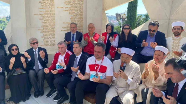 15 Temmuz Şehitler Anıtı'nda anma töreni gerçekleştirildi