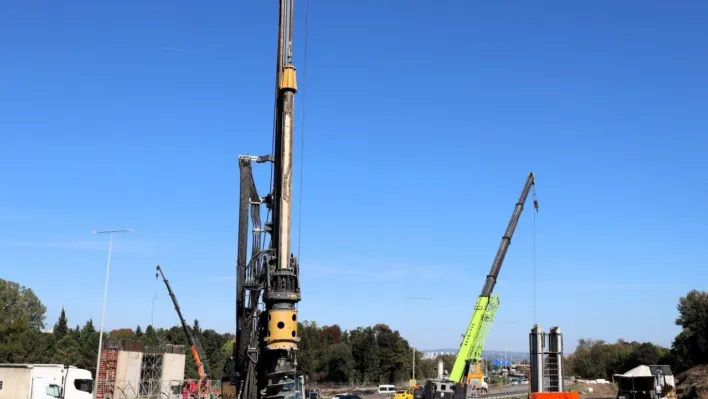 2 milyar TL maliyetli projede fore kazıklar çakılıyor