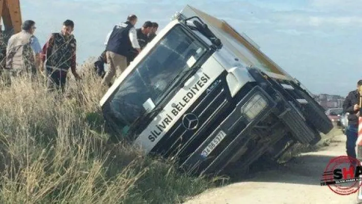 Silivri'de iki ayrı trafik kazası