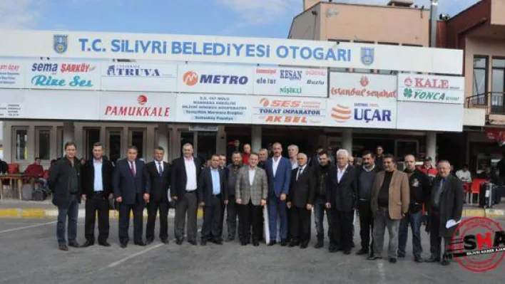 Işıklar, terminal esnafıyla bir araya geldi (FOTO HABER)