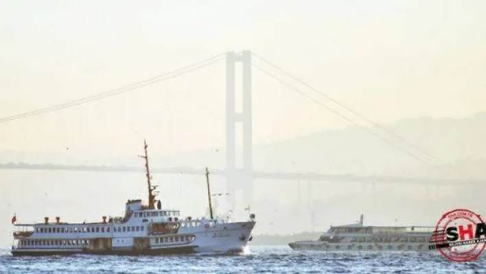 İstanbul'da vapur seferleri iptal edildi