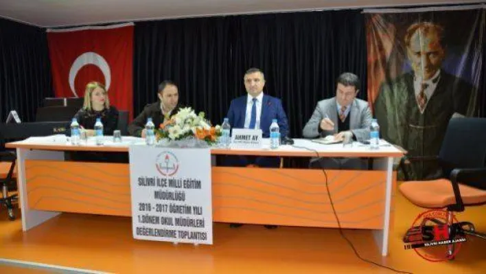 Okul Müdürleri Toplantısı Yapıldı