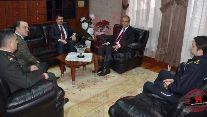 Vali Vasip Şahin'den nezaket ziyareti