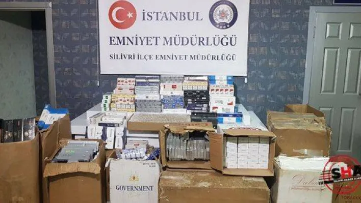 Emniyet'ten kaçak sigara ve tütün operasyonu