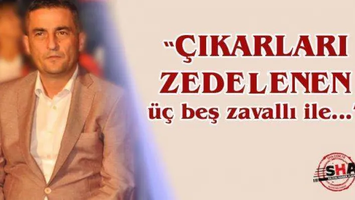 Bıyıklı: 'Paralı askerlerin hariç kimse inanmadı'