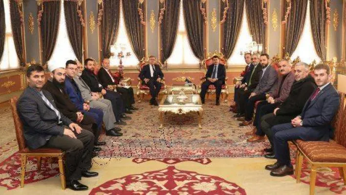 Sivil İnisiyatif platformu Vali Şahin'i ziyaret etti