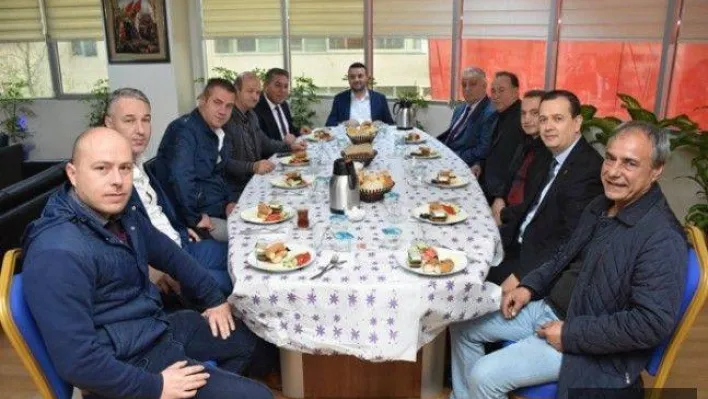 Bozoğlu, Koçer ve yönetimini ağırladı