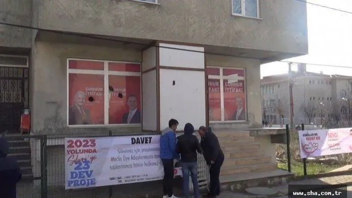 Seçim ofisine saldırmışlardı! 4 kişi gözaltına alındı