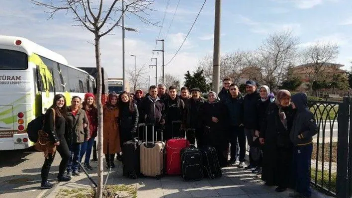 Tarım Lisesi Öğrencilerinin İtalya Yolculuğu Başladı