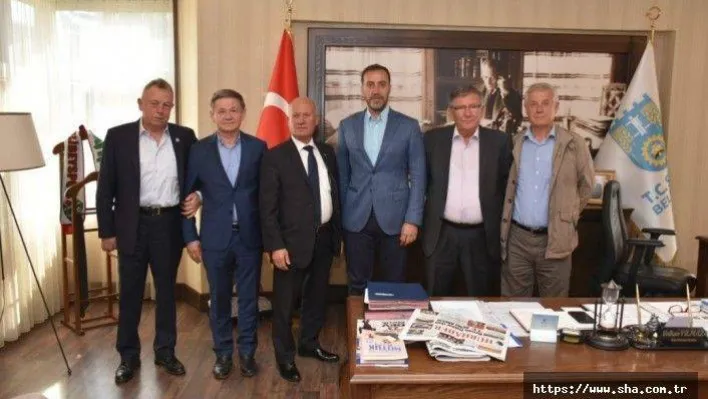 Eski Başkanlardan Yılmaz'a Hayırlı Olsun Ziyareti