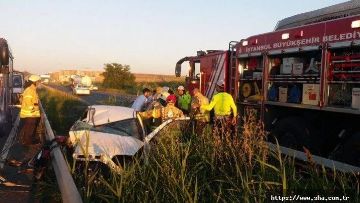 Gümüşyaka'da feci kaza 1 ölü