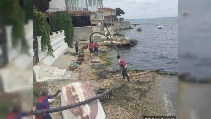 Denizi Kirleten Atık Suya Müdahale Edildi