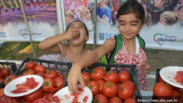 Silivri'de Coşkulu Domates Festivali