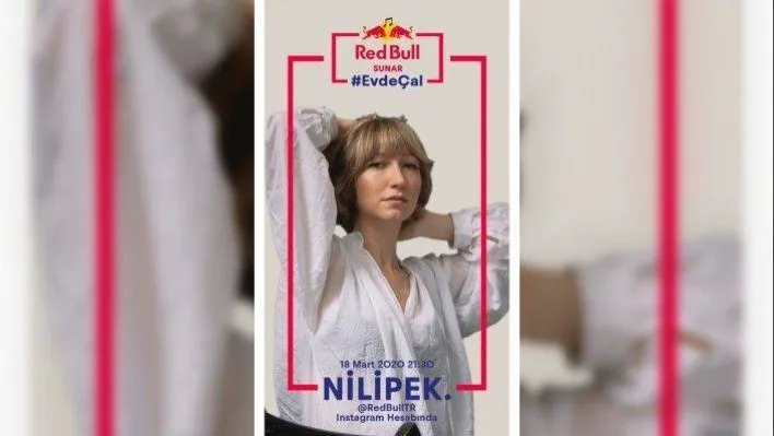 Evde Çal konserlerinin ilk konuğu Nilipek. oldu