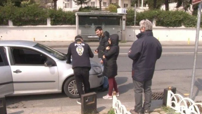 (Özel) Yasağa rağmen sahilde yürüyüşe çıkanlara ceza