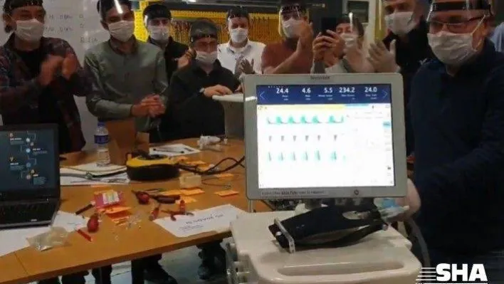 Yerli solunum cihazında ilk prototip üretildi, ilk teslimat 15 Nisan'da