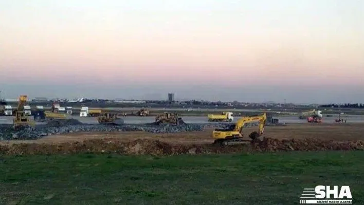 Atatürk Havalimanı'ndaki hastane çalışması aralıksız sürüyor