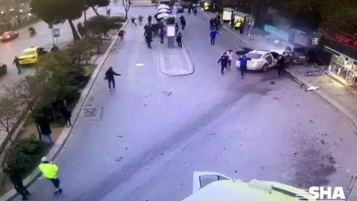 Beşiktaş'taki feci kazanın görüntüleri ortaya çıktı