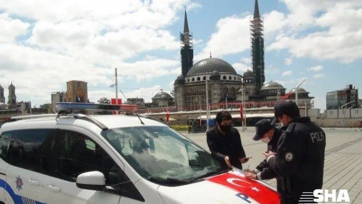 Çalışma belgesi olmayan kuryeye bin TL ceza