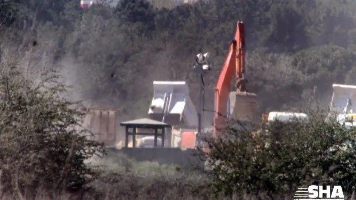 Cumhurbaşkanı Erdoğan'ın Sancaktepe'de yapılacağını duyurduğu hastanenin inşaatı sürüyor