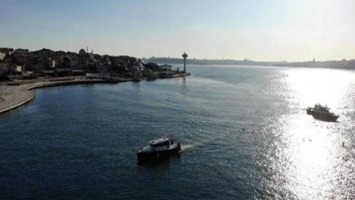 Deniz polisinden drone ile korona virüs denetimi