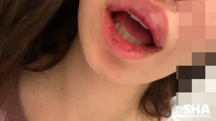 Eski sevgilisini yola fırlatıp  dakikalarca döven şahıs kamerada