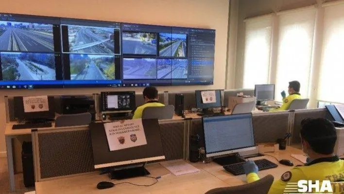 İstanbul trafiğindeki denetimler 2 bin 500 kamera ile kontrol altında