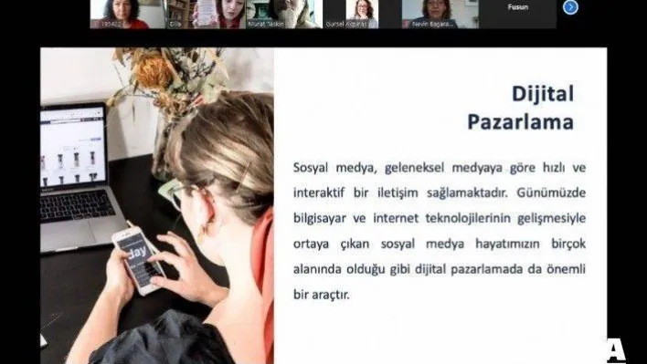 Kadın girişimcinin hayatı internetle kolay